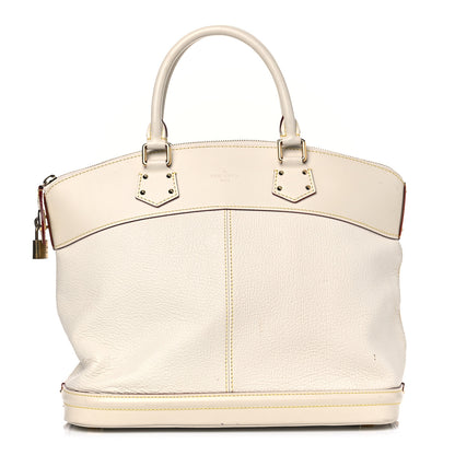 Louis Vuitton Suhali Lockit MM White 1 of 25