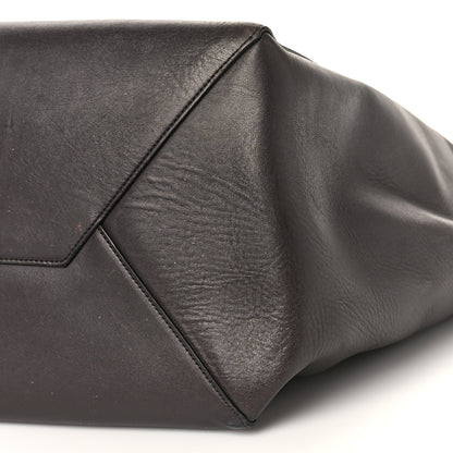 Celine Smooth Calfskin Medium Belt Cabas Phantom Dark Brown 8 of 10