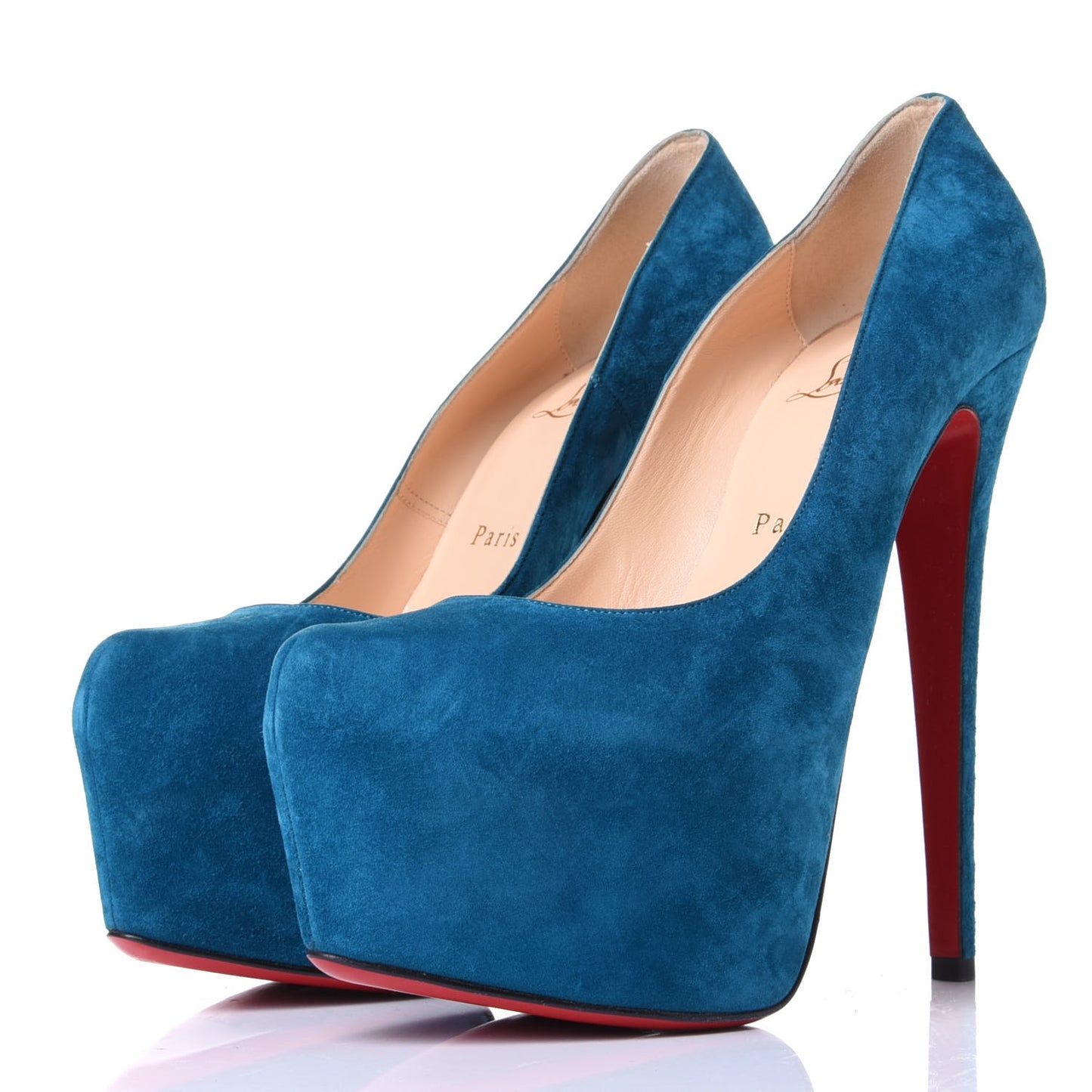 Suede Daffodile 160 Pumps 38 Peacock