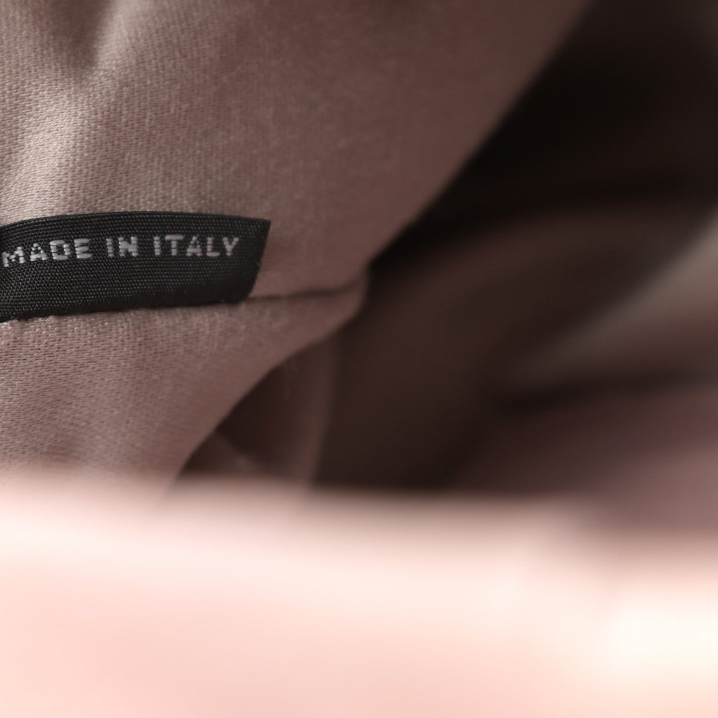 Vitello Lux Gathered Tote Mughetto