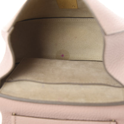 Chloe Grained Lambskin Mini Drew Shoulder Bag Cement Pink 4 of 8