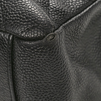 Chanel Caviar Quilted Petit Shopping Tote PST Black 11 of 13