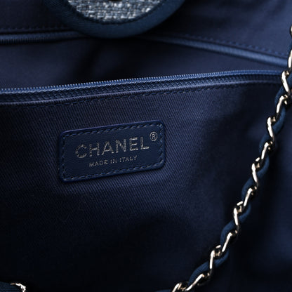 Chanel Canvas Extra Large Deauville Tote Blue 6 of 10