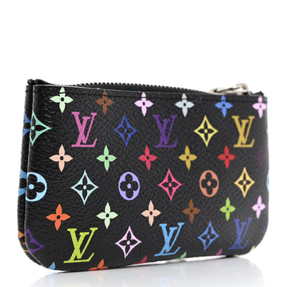 Louis Vuitton LV X TM Monogram Multicolor Key Pouch Black 3 of 7