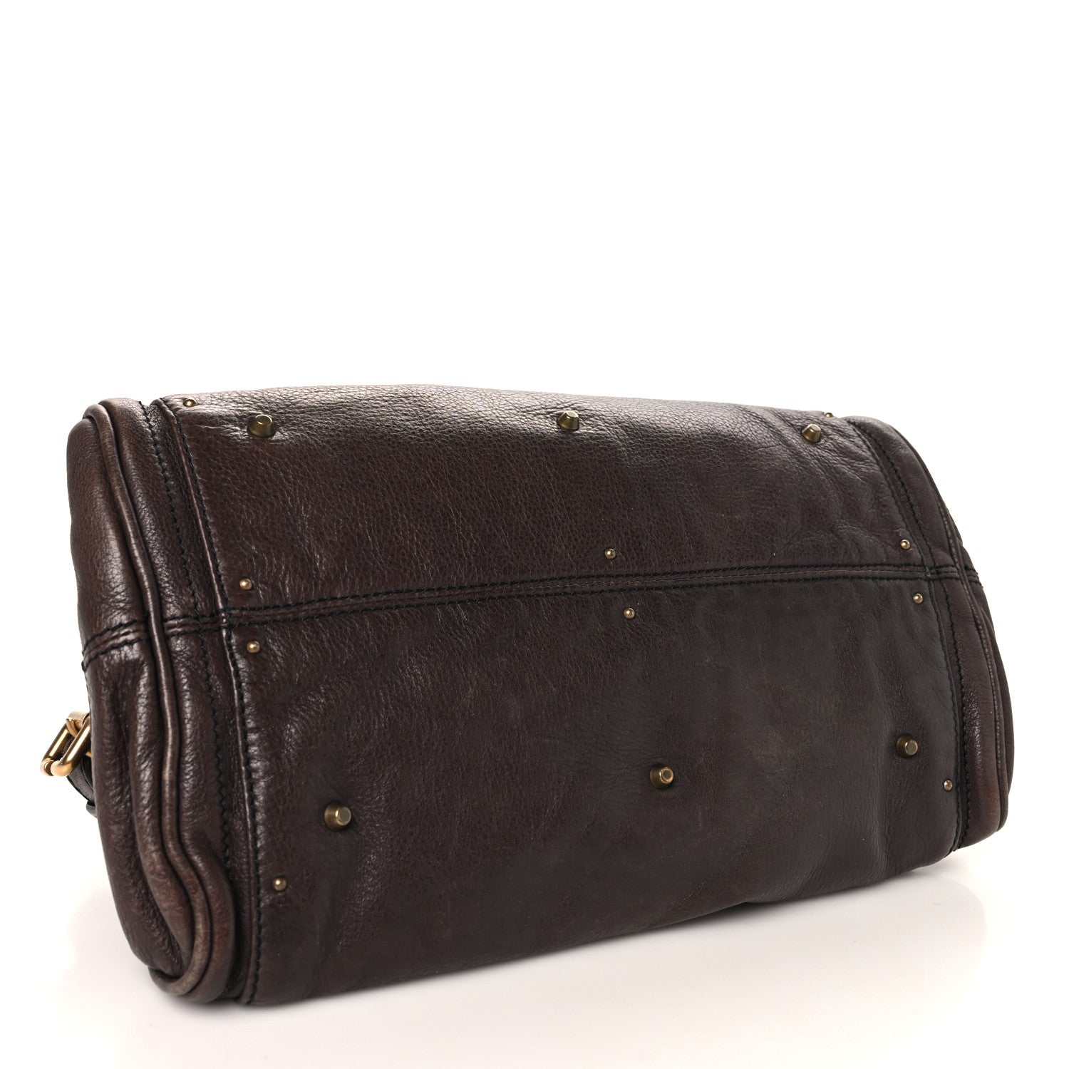 Chloe Calfskin Medium Paddington Satchel Chocolate 4 of 13