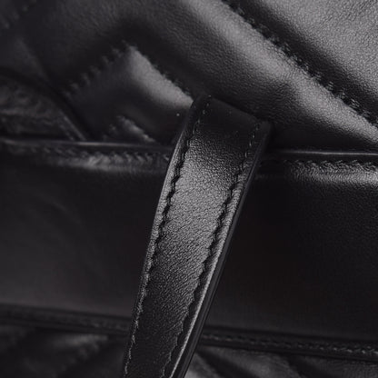 Gucci Calfskin Matelasse GG Marmont Backpack Black 8 of 9