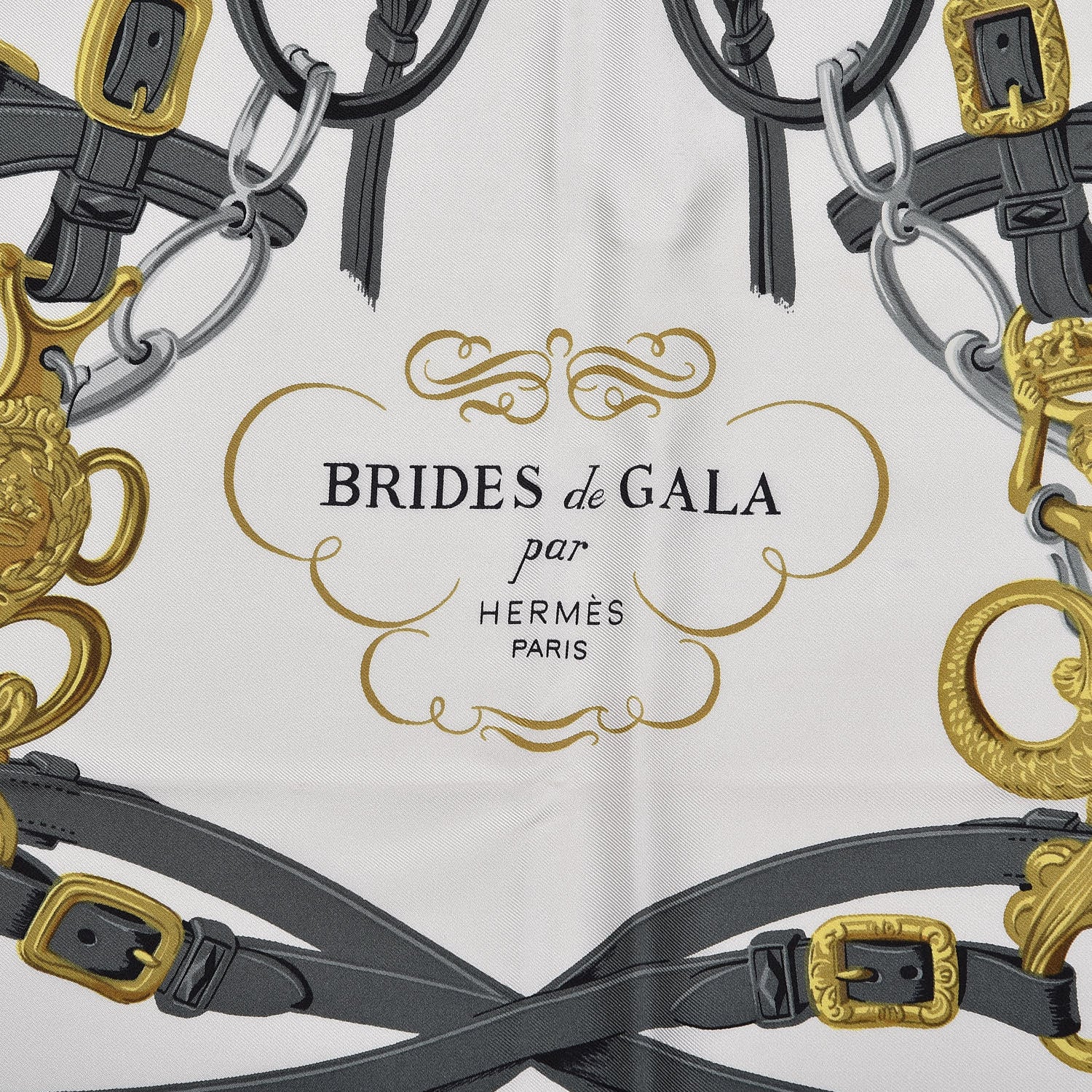 Hermes Silk Brides De Gala Scarf 90 3 of 5