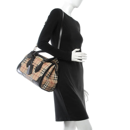 Burberry Haymarket Check Small Gladstone Chocolate 3 of 8