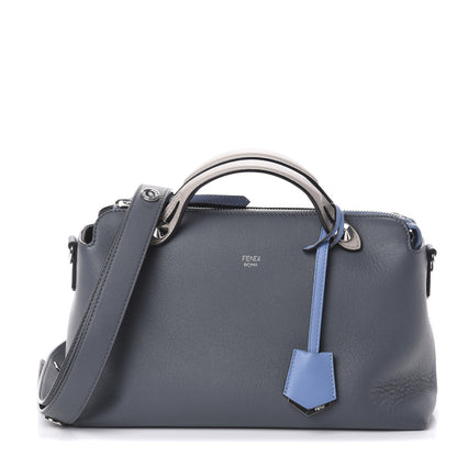 Fendi Vitello Dolce 4 Color Medium By The Way Boston Bag Tempesta Nebula Multicolor 1 of 10