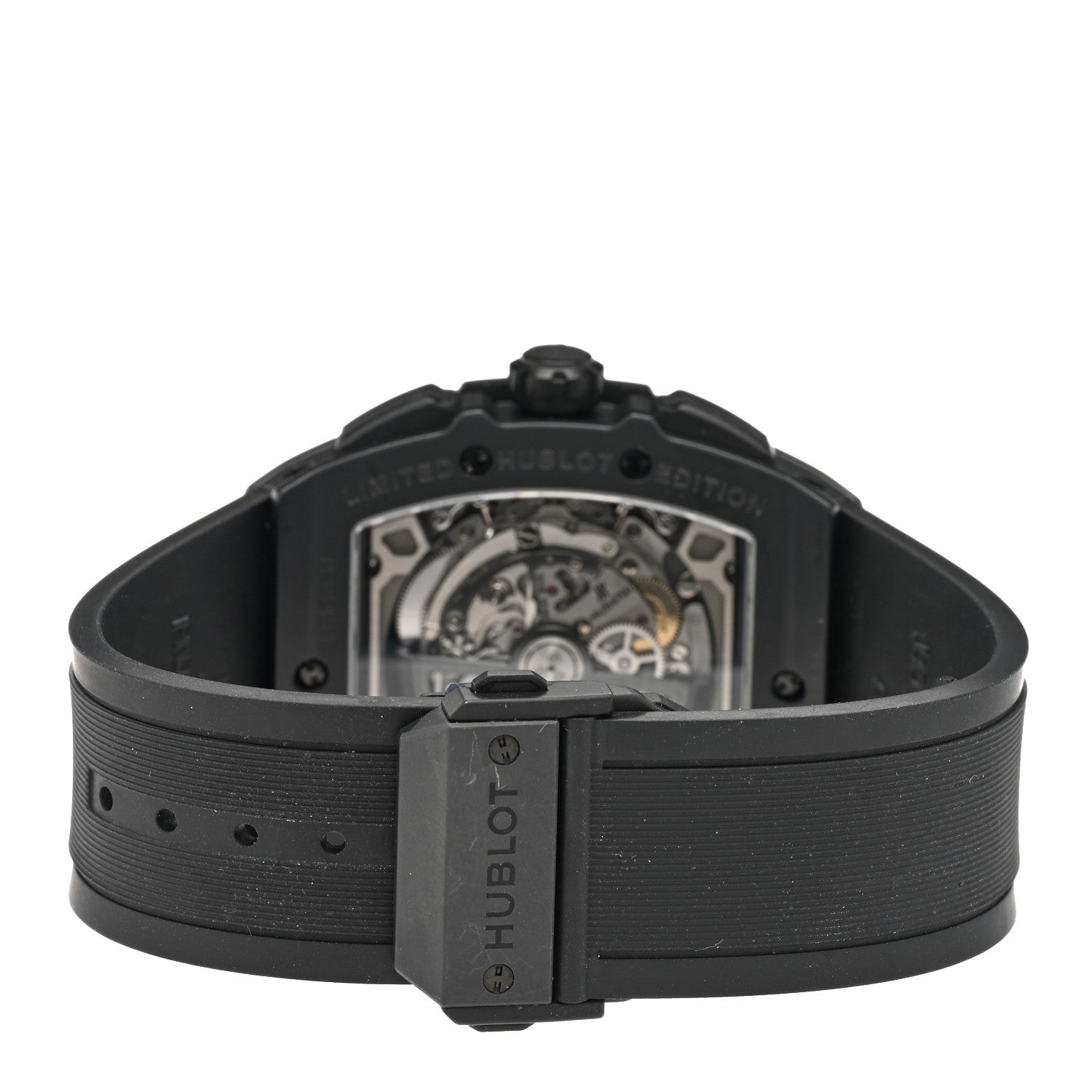 Hublot Ceramic Rubber 45mm Spirit of Big Bang "All Black" Automatic Watch 641.CI.0110.RX 3 of 4