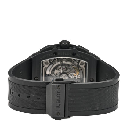 Hublot Ceramic Rubber 45mm Spirit of Big Bang "All Black" Automatic Watch 641.CI.0110.RX 3 of 4