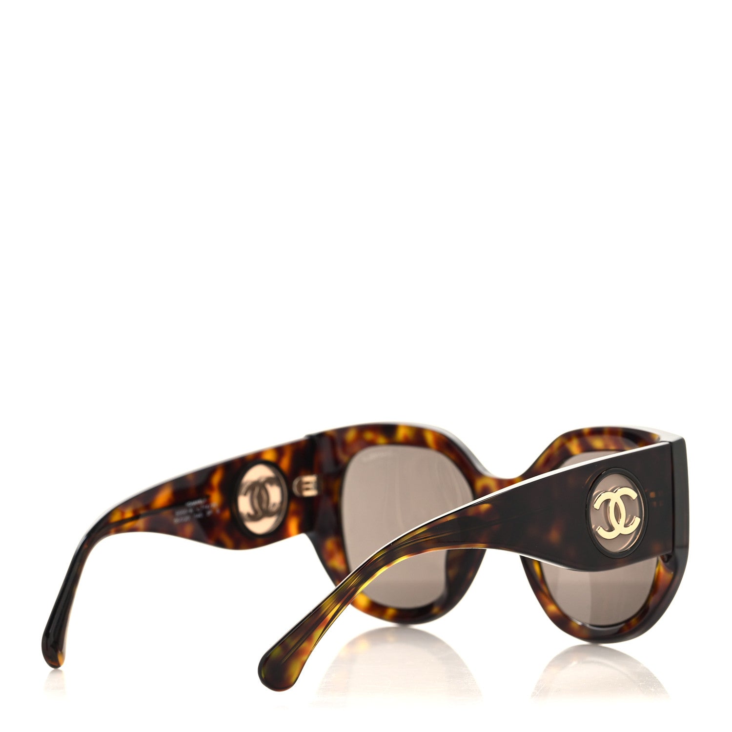 Chanel Acetate Butterfly CC Sunglasses 5550-A Tortoise 1890515