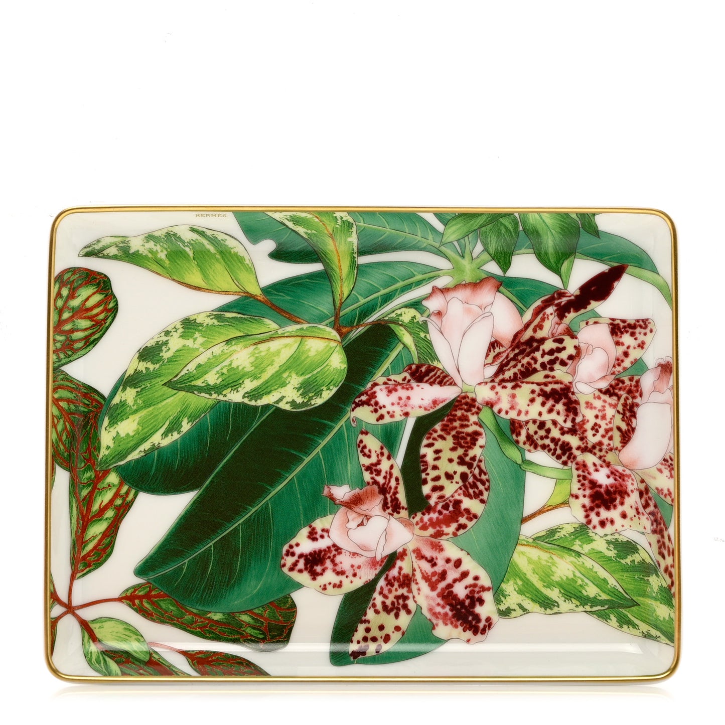 Porcelain Small Passifolia Tray N°1