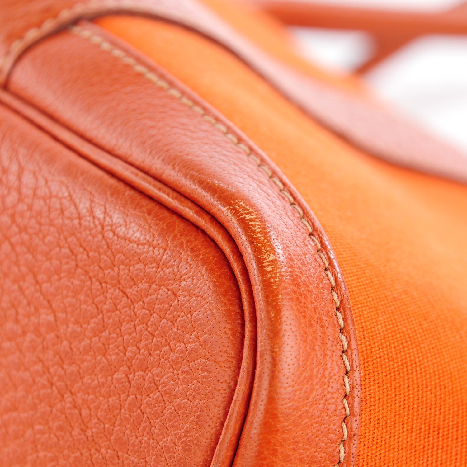 Hermes Toile Buffle Garden Party Tote 30 Potiron 11 of 13
