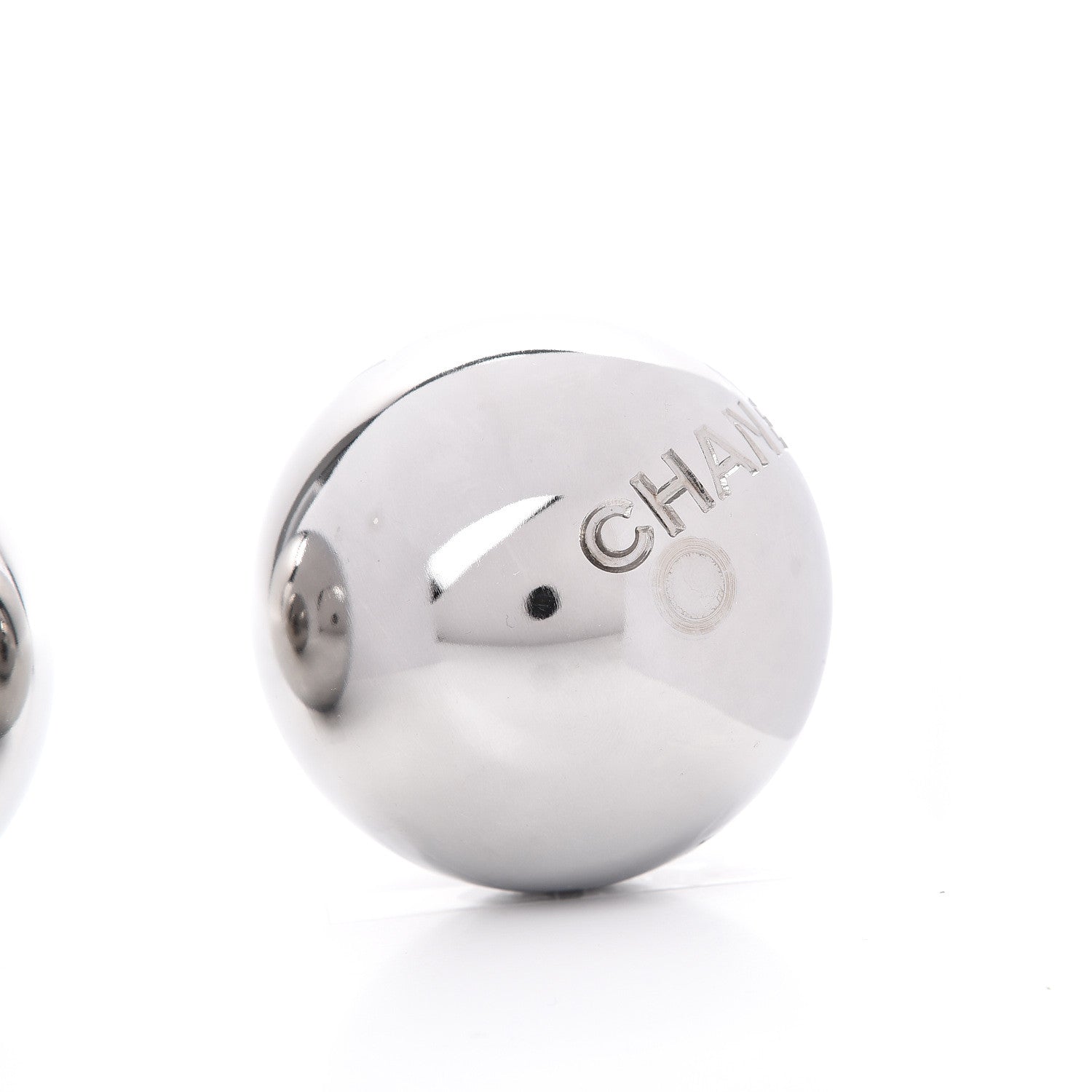 Chanel Metal Lambskin Petanque Boules and Jack Set 6 of 7