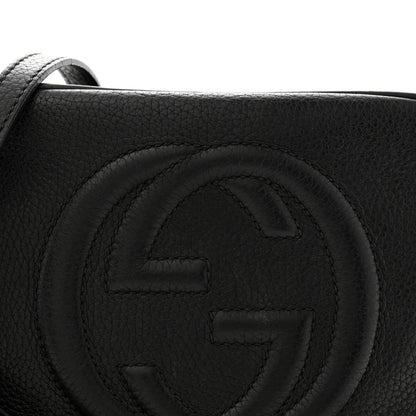 Gucci Pebbled Calfskin Small Soho Disco Bag Black 8 of 17