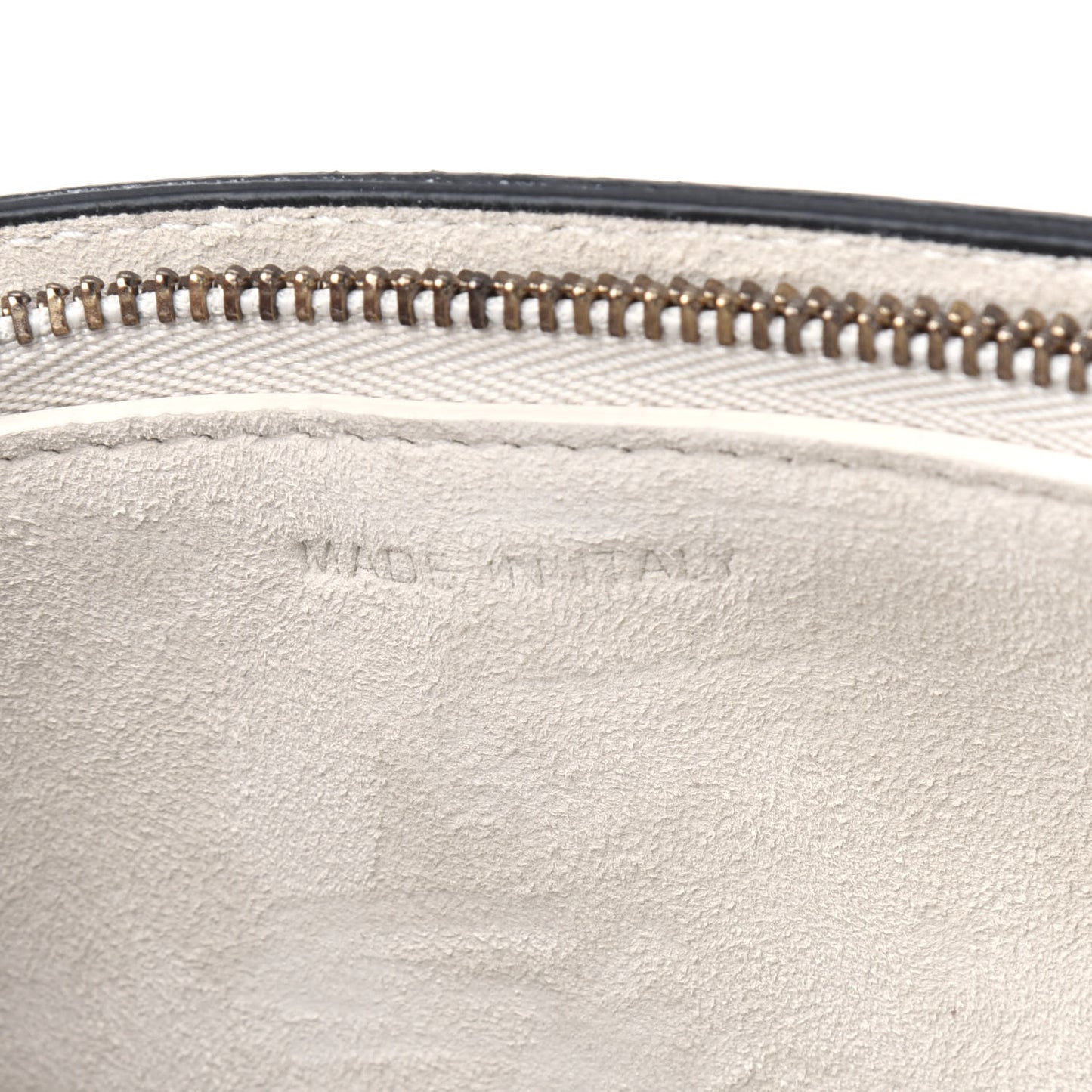Grained Calfskin Saddle Belt Bag White