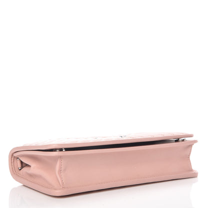 Prada Nappa Impunture Mini Diagramme Chain Crossbody Bag Orchidea 4 of 10