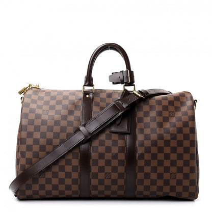 Louis Vuitton Damier Ebene Keepall Bandouliere 45 1 of 8