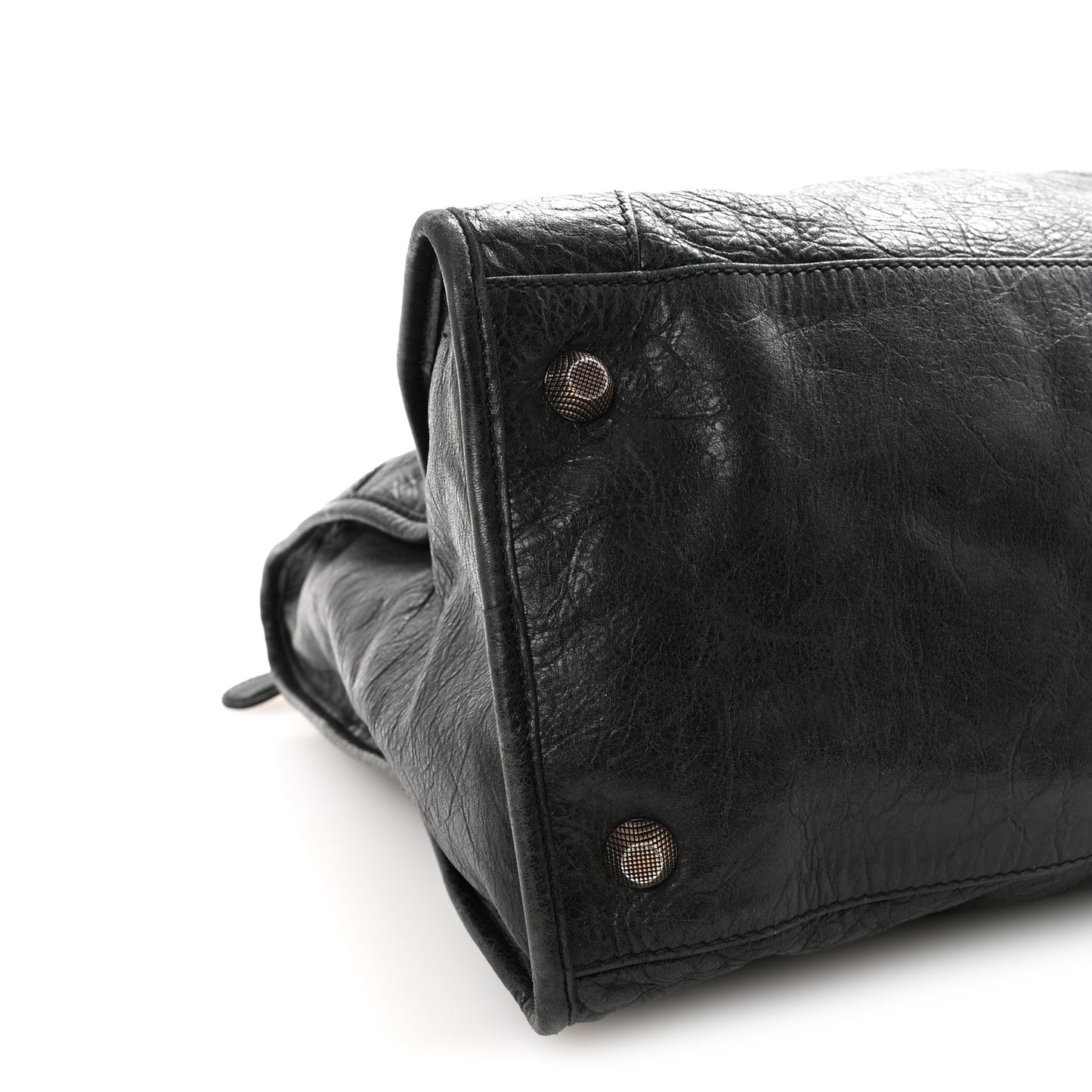 Agneau Giant 12 Rose Gold Hardware City Black