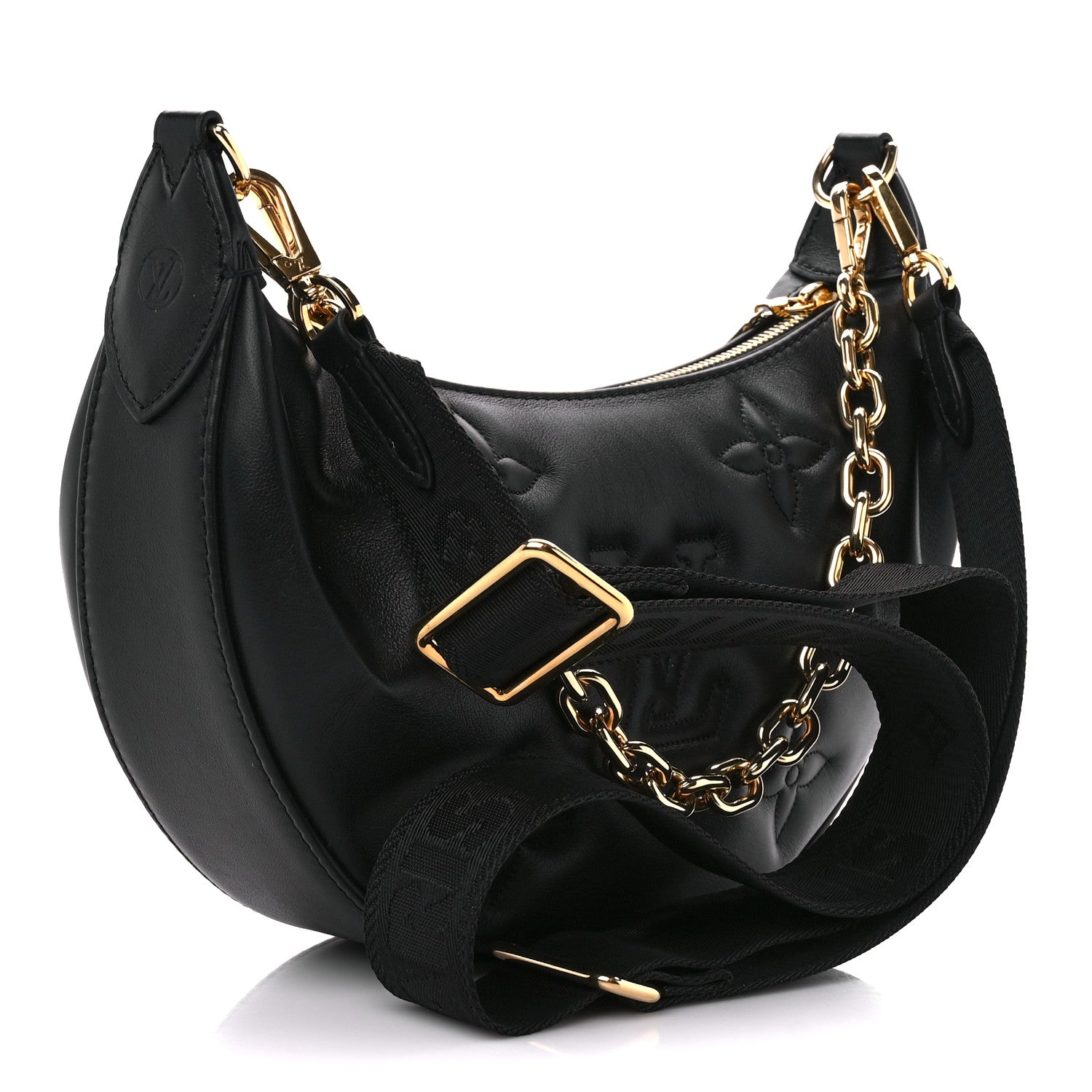 Louis Vuitton Calfskin Bubblegram Over The Moon Black 3 of 10
