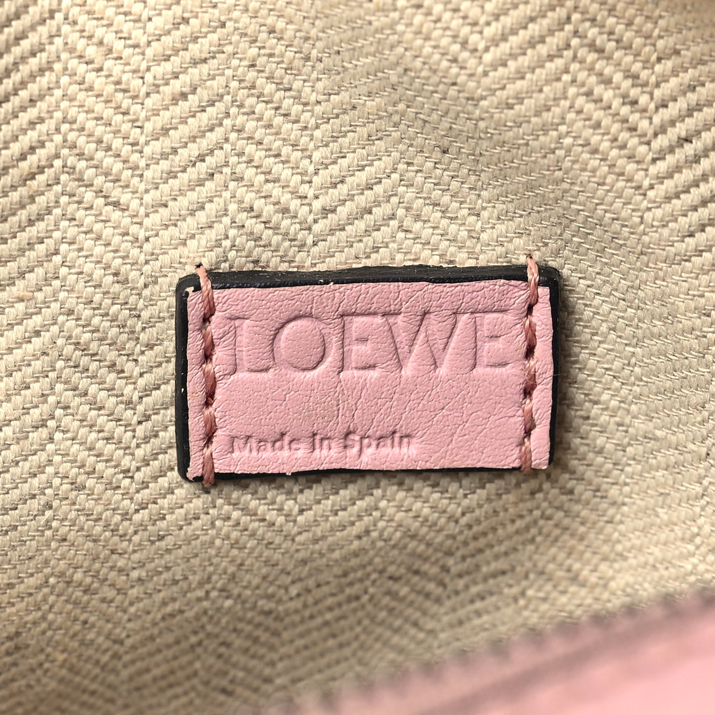 Calfskin Mini Puzzle Bag Pastel Pink