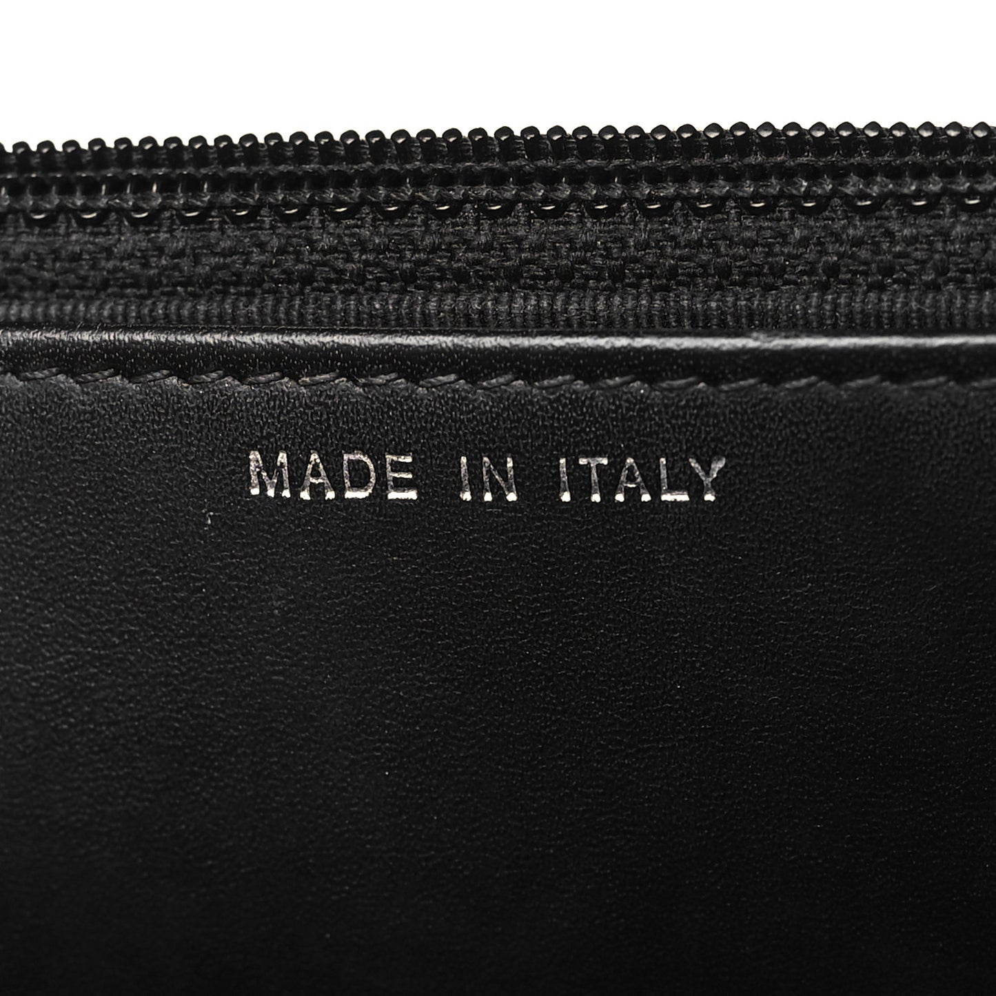 Aged Calfskin Quilted Lucky Charms 2.55 Reissue Wallet On Chain WOC Black