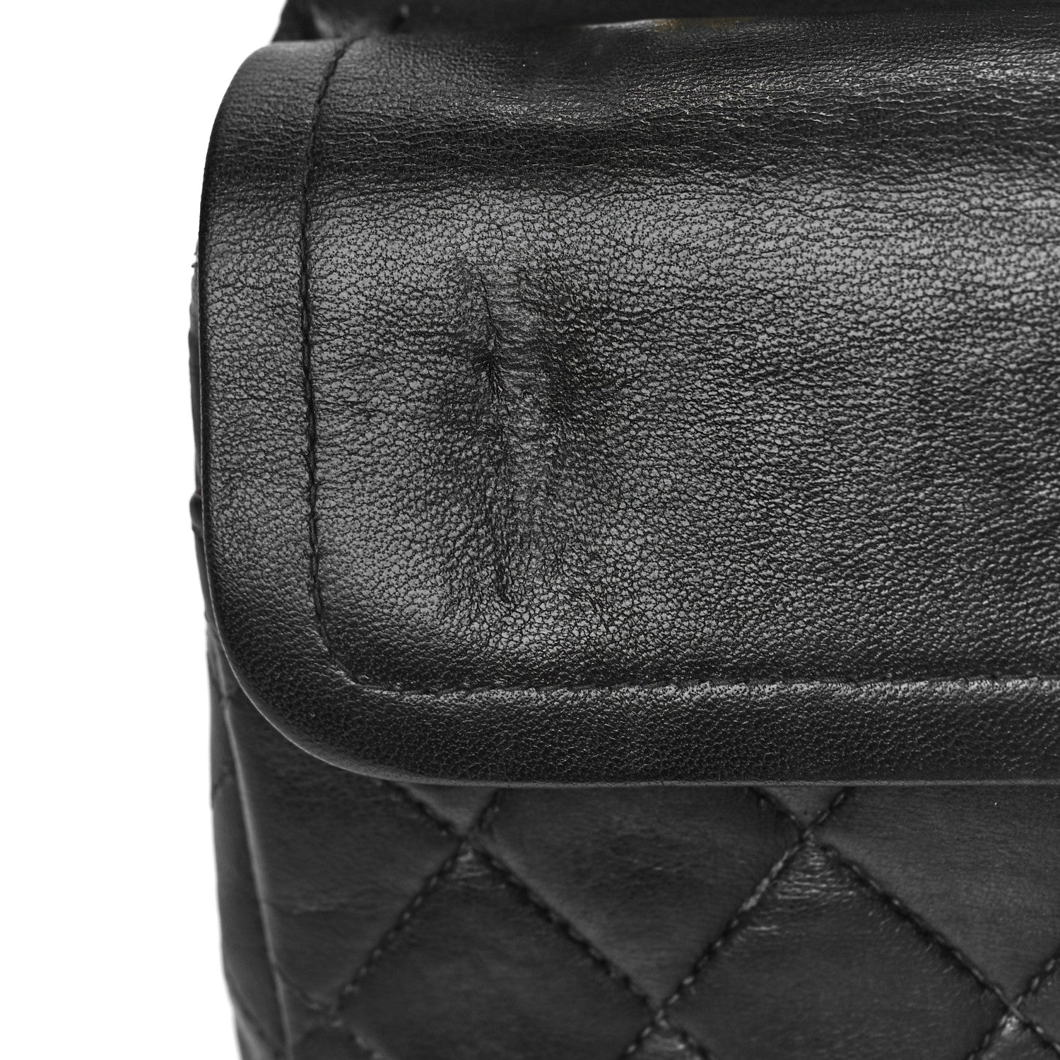 Chanel Lambskin Quilted Small Double Flap Black 11 of 12