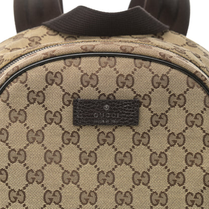 Gucci Monogram Travel Backpack Dark Brown 8 of 10