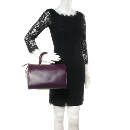 Louis Vuitton Epi Speedy 30 Cassis 2 of 7