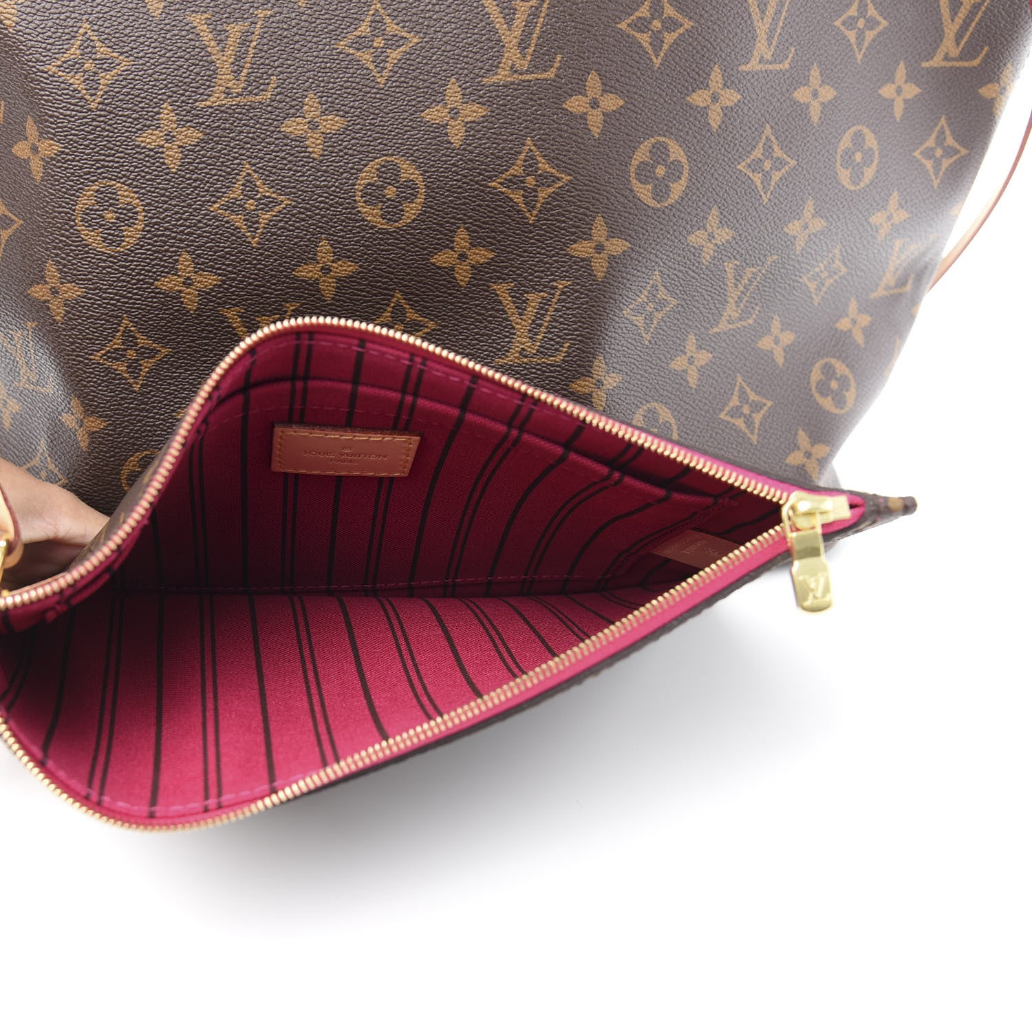 Louis Vuitton Monogram Neo Neverfull MM Pivoine 9 of 16