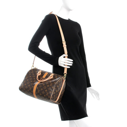 Louis Vuitton Monogram My LV Heritage Speedy Bandouliere 30 Moutarde Blue de France 2 of 9