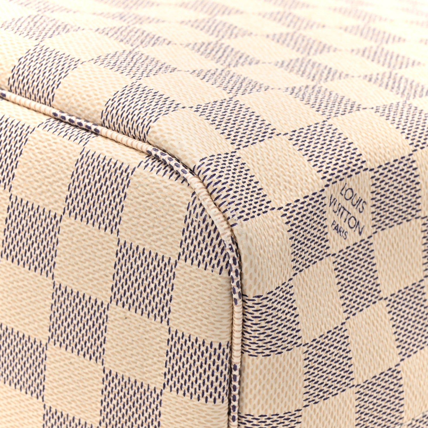 Louis Vuitton Damier Azur Neo Neverfull MM Rose Ballerine 11 of 13