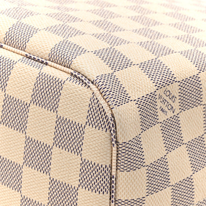 Louis Vuitton Damier Azur Neo Neverfull MM Rose Ballerine 11 of 13