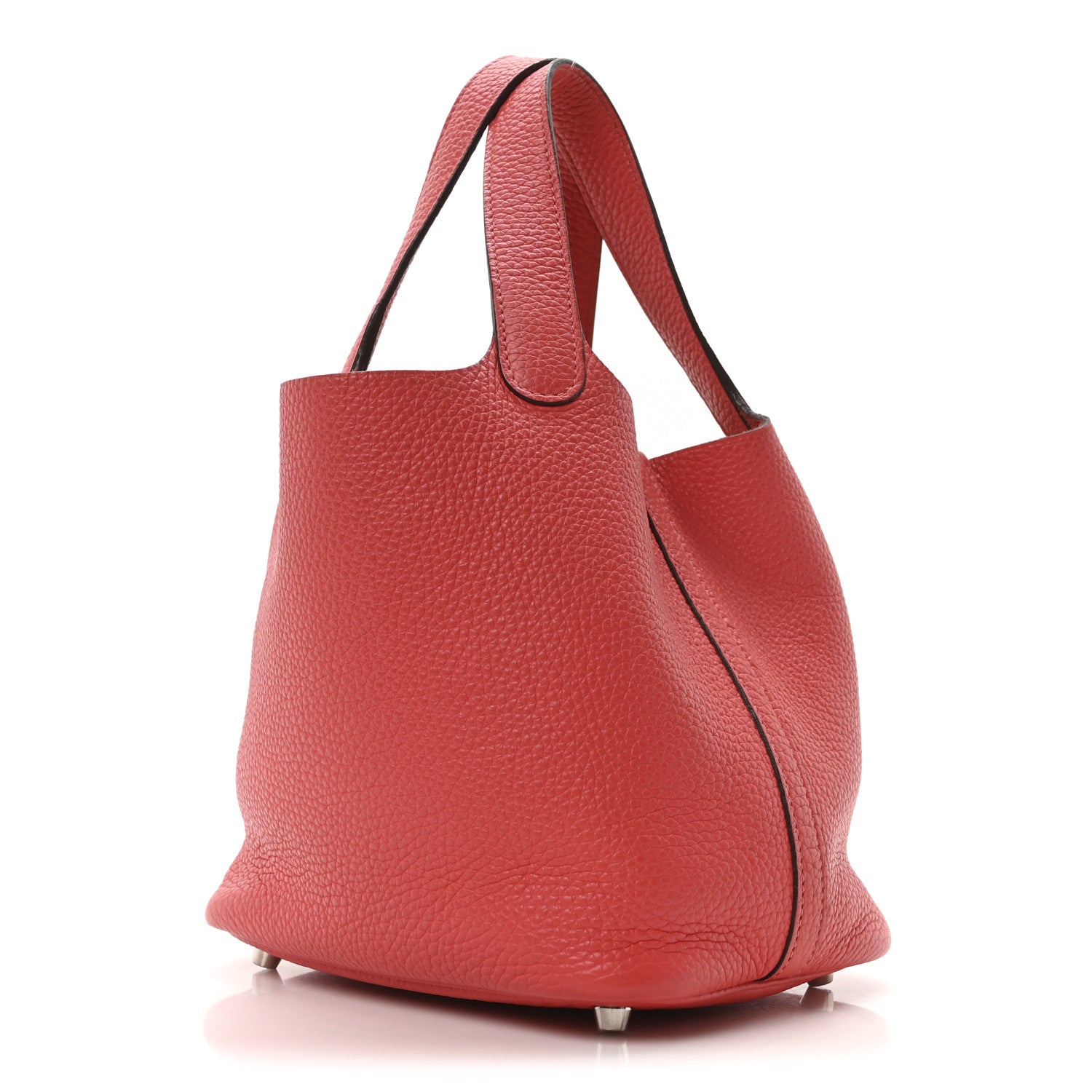 Hermes Taurillon Clemence Picotin Lock 18 PM Rose Jaipur 3 of 9
