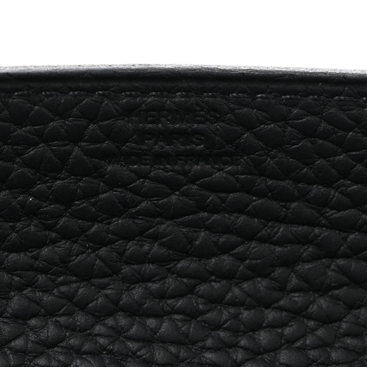 Hermes Taurillon Clemence Mises et Relances Change Tray Black 5 of 8