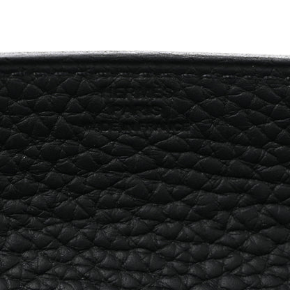 Hermes Taurillon Clemence Mises et Relances Change Tray Black 5 of 8