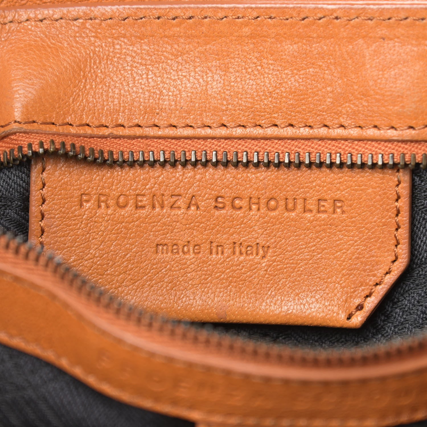 Proenza Schouler Lambskin Medium PS1 Satchel Saffron 7 of 16