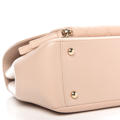 Chanel Caviar Quilted Large Business Affinity Flap Beige 6 of 12