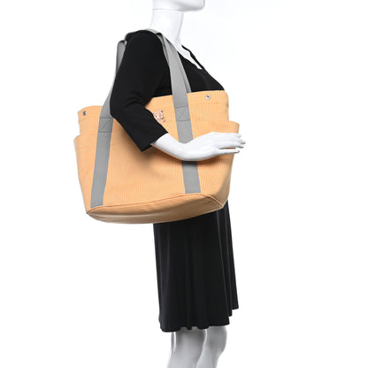 Hermes Cotton Canvas Passe-Passe Nappy Tote Bag Miel 2 of 9