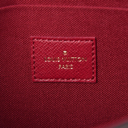 Louis Vuitton Monogram Pochette Felicie Chain Wallet Fuchsia 7 of 10