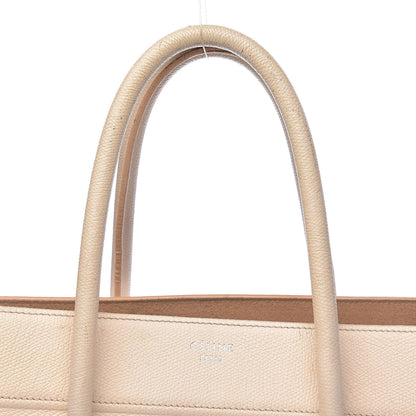 Celine Grained Calfskin Medium Phantom Luggage Cream 13 of 39