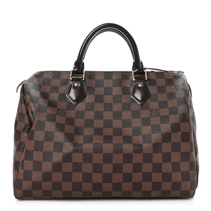 Louis Vuitton Damier Ebene Speedy 30 1 of 12