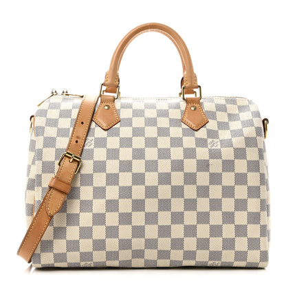 Louis Vuitton Damier Azur Speedy Bandouliere 30 1 of 10
