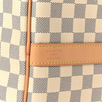 Louis Vuitton Damier Azur Keepall Bandouliere 45 5 of 10