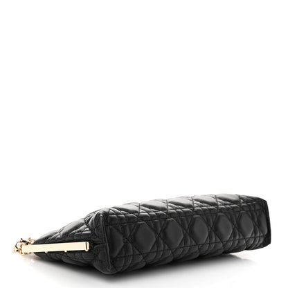 Christian Dior New Line Lambskin Cannage Dior Club Bag Black 4 of 10