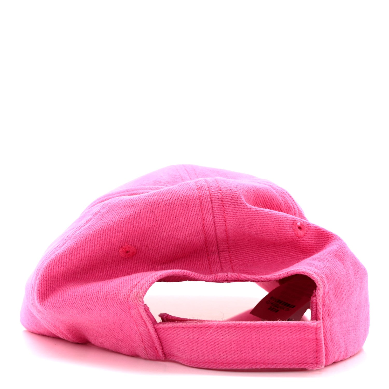 Balenciaga Cotton Drill Logo Baseball Cap 58 M Pink 6 of 11