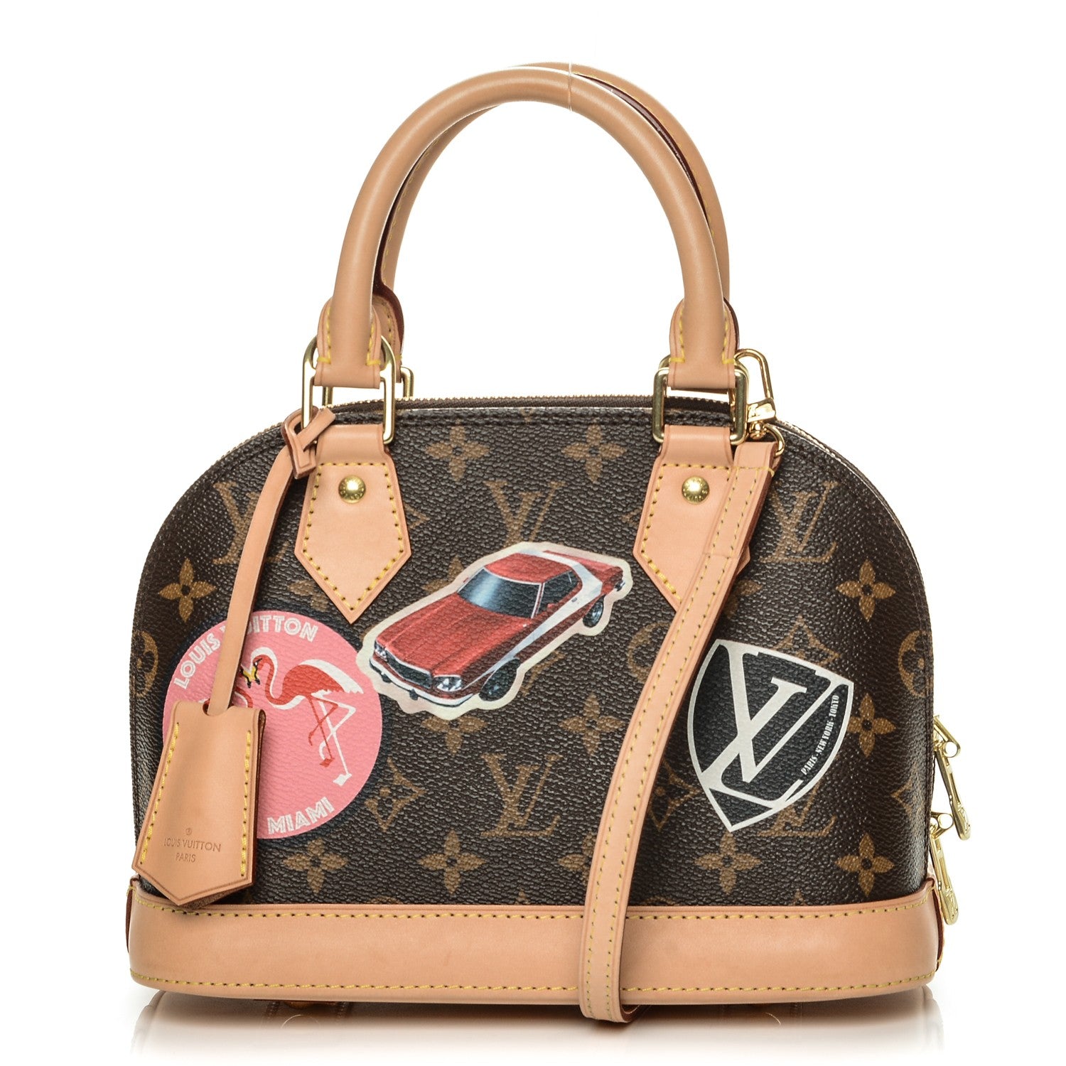 Louis Vuitton Monogram World Tour Alma BB 1 of 6