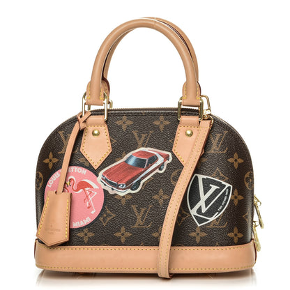 Louis Vuitton Monogram World Tour Alma BB 1 of 6