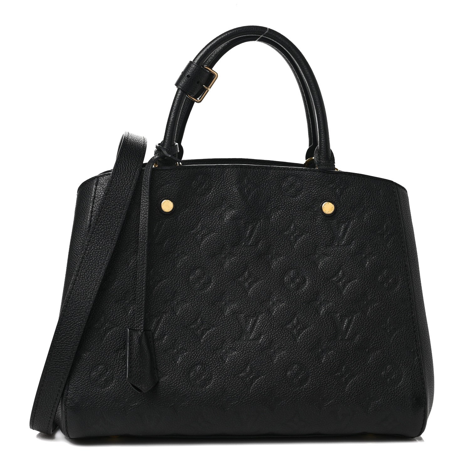 Louis Vuitton Empreinte Montaigne MM Black 1 of 11